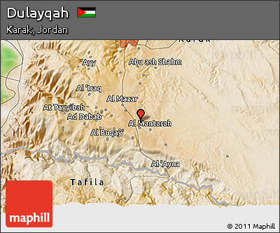 Satellite 3D Map of Dulayqah