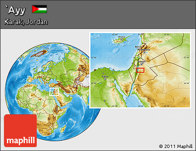 Physical Location Map of `Ayy
