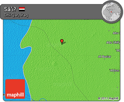 Political Map of Sā'iḩ