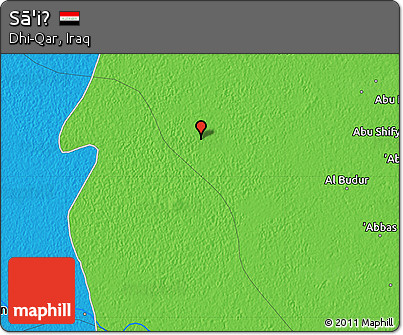 Political Map of Sā'iḩ