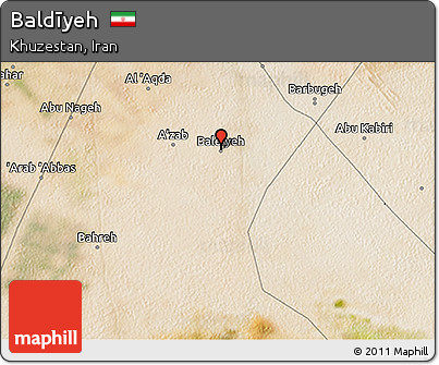 Satellite 3D Map of Baldīyeh
