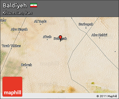 Satellite 3D Map of Baldīyeh