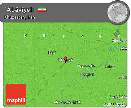 Political Map of `Abāvīyeh
