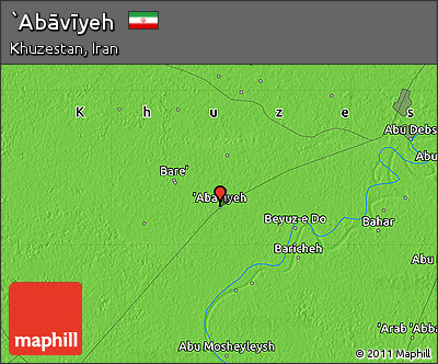 Political Map of `Abāvīyeh