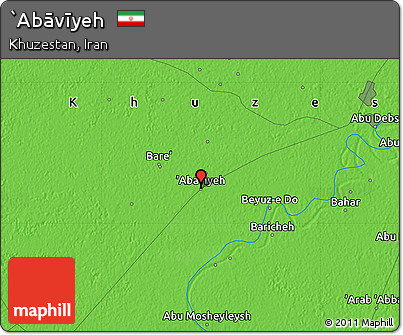 Political Map of `Abāvīyeh