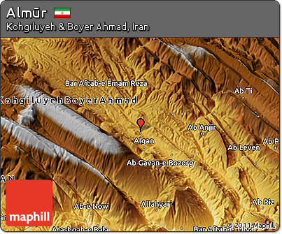 Physical 3D Map of Almūr