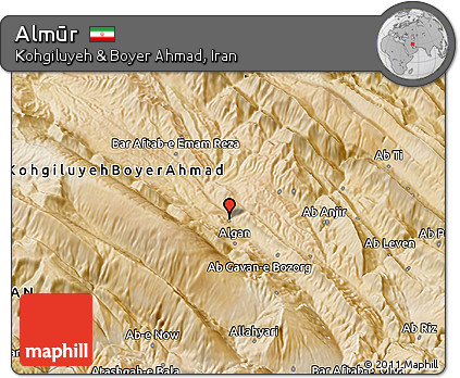 Satellite 3D Map of Almūr