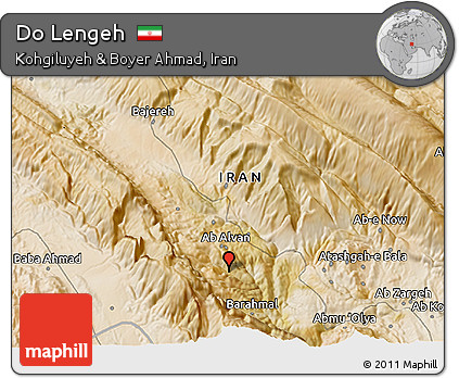 Satellite 3D Map of Do Lengeh