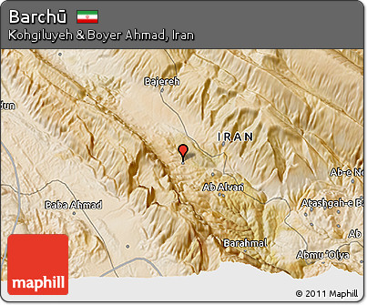 Satellite 3D Map of Barchū
