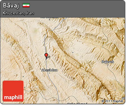 Satellite 3D Map of Bāvaj