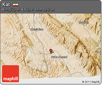 Satellite 3D Map of Kat