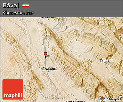 Satellite 3D Map of Bāvaj