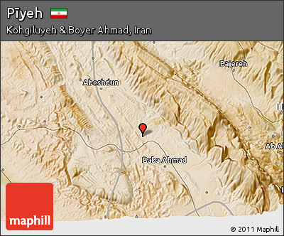 Satellite 3D Map of Pīyeh