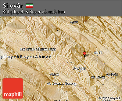 Satellite 3D Map of Shovār