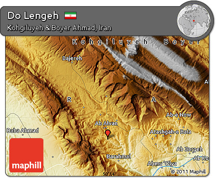 Physical Map of Do Lengeh