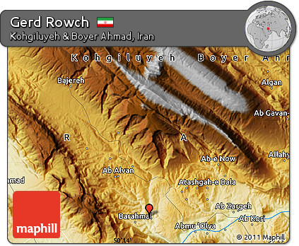 Physical Map of Gerd Rowch