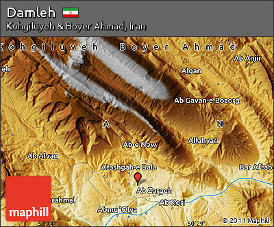 Physical Map of Damleh