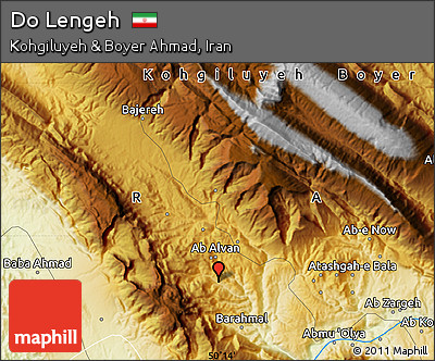 Physical Map of Do Lengeh