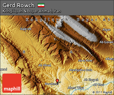 Physical Map of Gerd Rowch