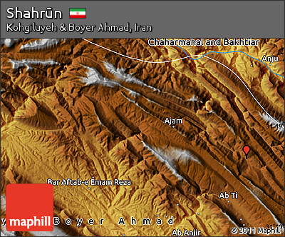 Physical Map of Shahrūn