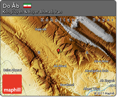 Physical Map of Do Āb
