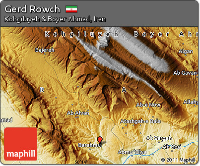 Physical Map of Gerd Rowch