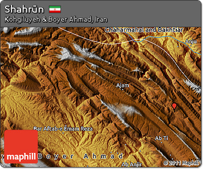 Physical Map of Shahrūn