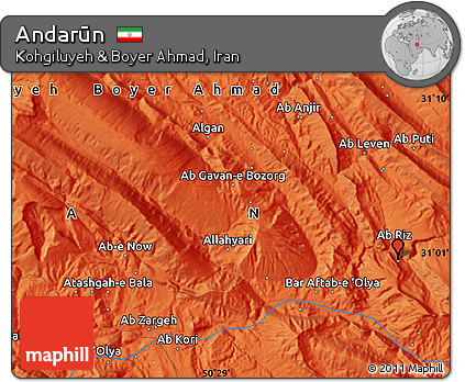 Political Map of Andarūn