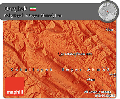 Political Map of Darghak