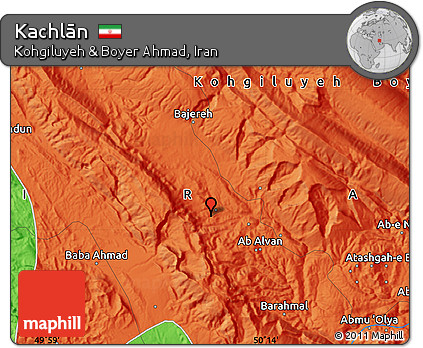 Political Map of Kachlān