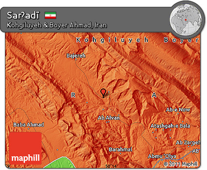 Political Map of Sarḩadī