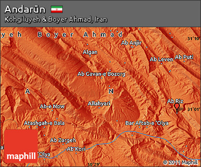 Political Map of Andarūn
