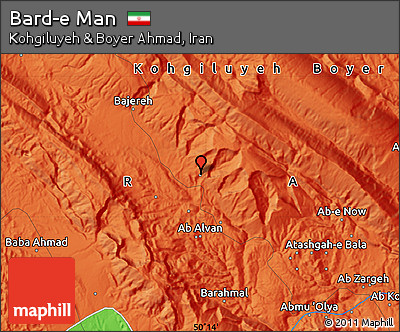 Political Map of Bard-e Man