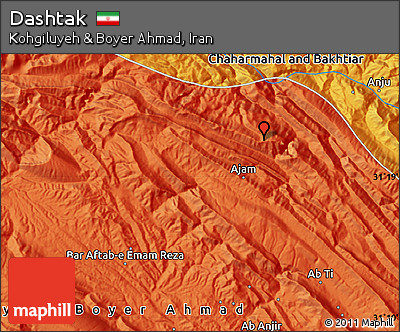 Political Map of Dashtak