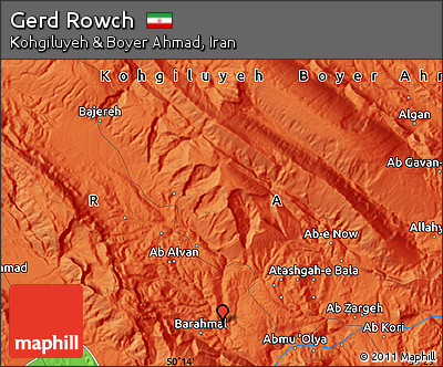 Political Map of Gerd Rowch