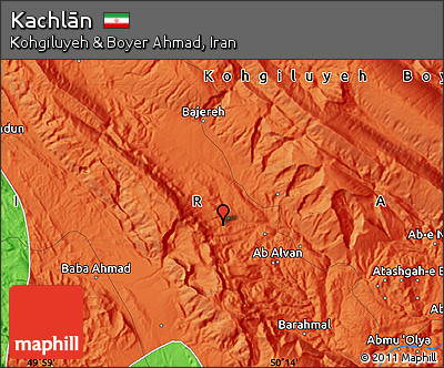 Political Map of Kachlān