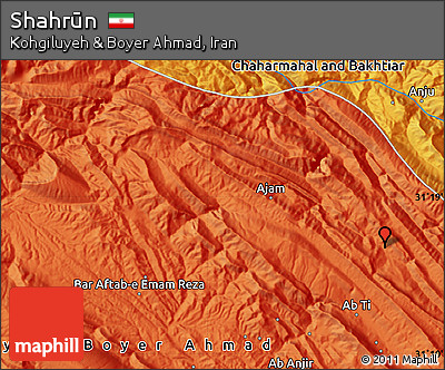 Political Map of Shahrūn