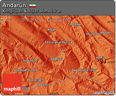 Political Map of Andarūn