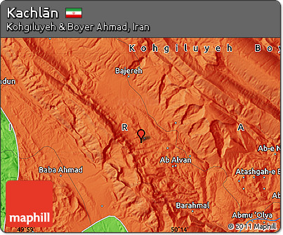Political Map of Kachlān