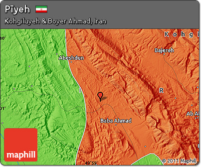 Political Map of Pīyeh