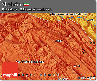 Political Map of Shahrūn