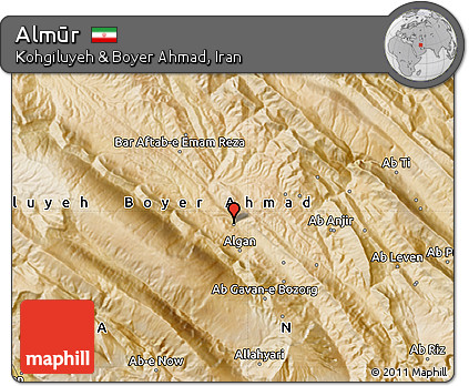 Satellite Map of Almūr