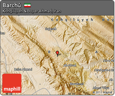 Satellite Map of Barchū