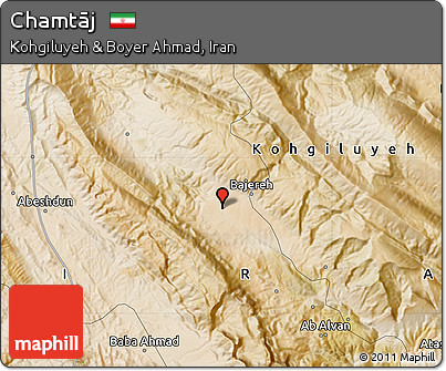Satellite Map of Chamtāj