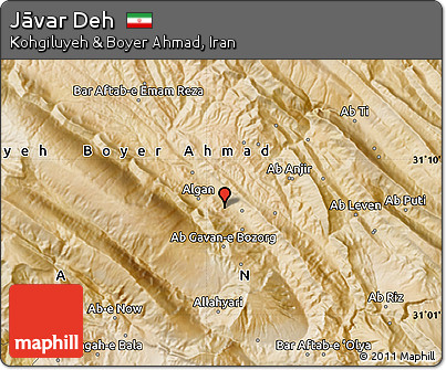 Satellite Map of Jāvar Deh
