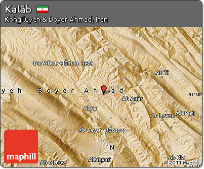 Satellite Map of Kalāb
