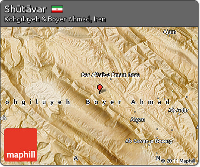 Satellite Map of Shūtāvar