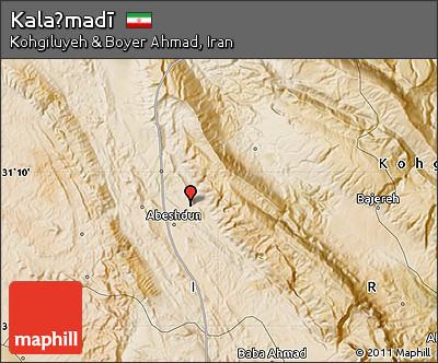 Satellite Map of Kalaḩmadī