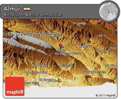 Physical Panoramic Map of Almūr
