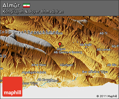 Physical Panoramic Map of Almūr
